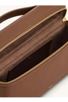 Thea Tote Elegant temperament box hand-held commuting fashionable handbag - Brown