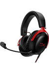 Cloud III Wired Gaming Headset, For PC / PS5 / PS4 / Xbox Series, Angled 53mm Drivers, Noise Cancelling, With LED Mic Mute Indicator, 10Hz-21kHz Frequency Response, Black/Red