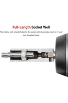 1/2 Inch Drive x 1 Inch Deep 6-Point Impact Socket | SID23025