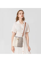 Crossbody Purse for Women, Fashion Ladies' Vegan Leather Bucket Bag, Trendy Crossbody Bucket Bag with PU Leather, Adjustable Shoulder Strap & Multiple Pockets for Travel, Everyday