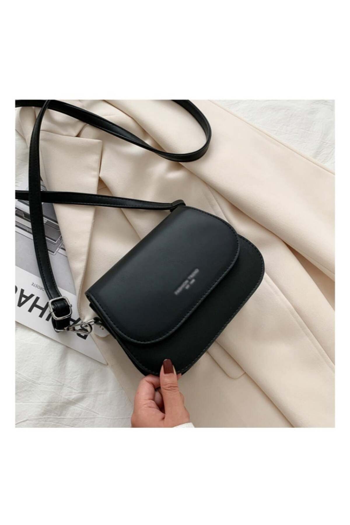 Women's Simple and Fashionable Shoulder Bag, Ladies PU Leather Crossbody Bag Sling Bag Side Bag Carry Bag