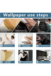 10 PCS Black 3D Wall Panels, 14.5 sq.feet Coverage, Printable Wallpaper Sticker with Self-Adhesive Waterproof Brick PE Foam Wall Panels Peel and Stick for Interior Wall Decor (Black)
