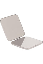 Compact Travel Mirror, Foldable Design DIY Production Pocket Mirror Clear Image for Pocket for Package for Travel (Square)