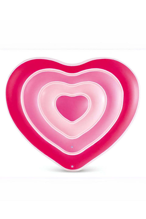 Pink Sweetheart Inflatable Float 155x135x25cm - Heart Shape