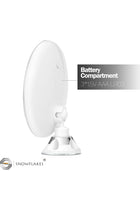 Magnifying Mirror with Light with comb –10x Magnification 3 Light Modes Makeup Mirror with Suction Cups – Lightweight Lighted Mirror – Smooth and Easy Install – 360 Degree Swivel Joint.