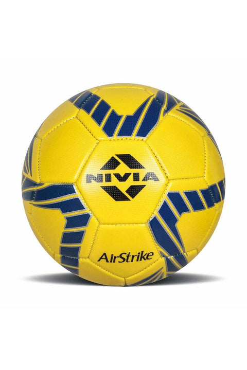Air Strike Football | Size 5 | Foamed PVC Stitched | 32 Panel | Hobby Playing Ball | Soccer Ball | Butyl Bladder Core