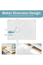 Dish Drying Rack With Drainer, 2 Tier Rustproof Stand for Kitchen Countertop,Cutting Board Holder,