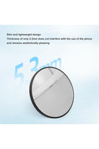 Magnetic Phone Makeup Mirror, 2.28 Inch Lightweight High-definition Phone Selfie Mirror for Streaming for Selfies (Black)