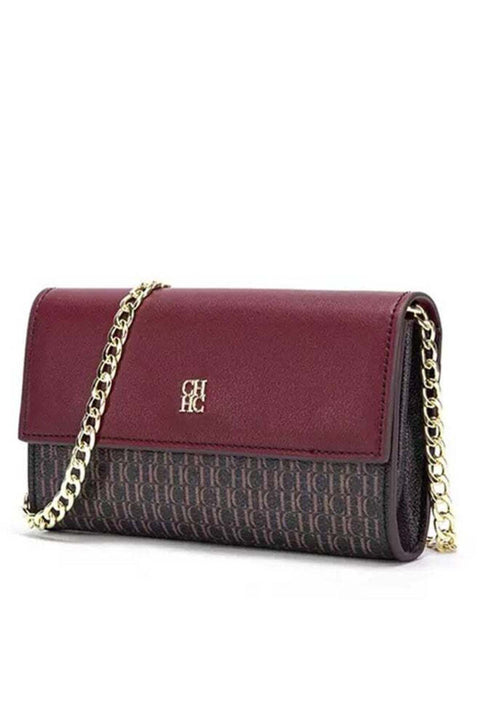 CH CH CHCH Women's Minimalist Shoulder Bag - Exquisite Chain Design for Shopping & Gatherings