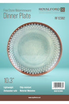 Melamine 10.3" Fine Stone Dinner Plate RF12382