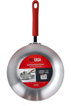 Dc1960 24 Cm Aluminium Frying Pan - Portable Ergonomic Handle | Fry Skillet For Gas, Electric