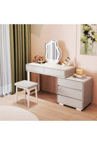 Elegant and Efficient Smart Dressing Table for Contemporary Living Spaces with LED Mirror