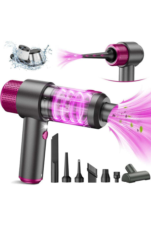 Cordless Car Vacuum Cleaner, 15000PA Strong Suction，Portable Vacuum with LED Light for Car, Home, Office