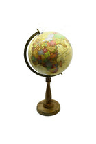 New In Royalus Globe With Wooden Base 62Hcm