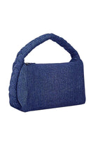 Braided Denim Handbag for Women, Textured Design Shoulder Hand Bag, Premium Stylish Denim Purse