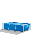 Rectangular Frame Pool Set – 3m x 2m x 0.75m – Above Ground Swimming Pool for Kids & Adults – Ages 6+