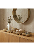 Metal Nesting Trays, Set of 3 - Gold