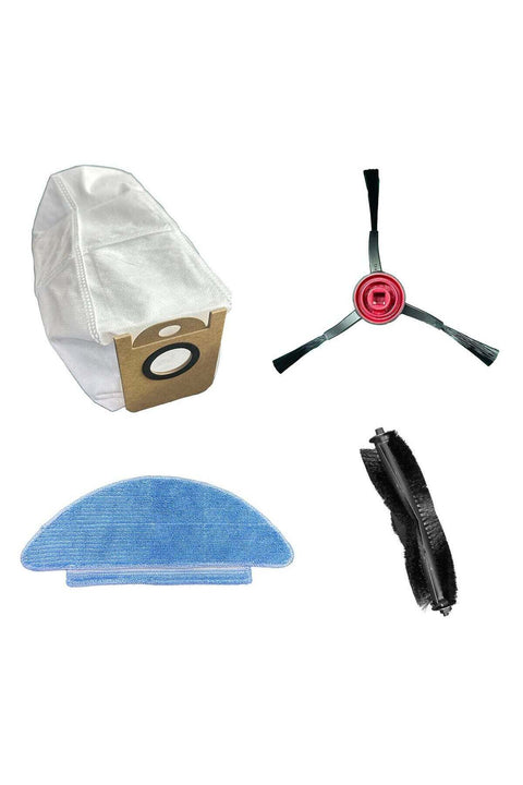 Accessories Set for Smart Robot Vacuum Pro 4000Pa / Filter & Sponge / Cleaning Brush / Mop Holder / Side Brush / Dust Bag / Mop