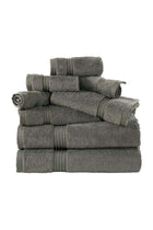 Bliss Casa 8-Piece Towel Set, 100% Combed Cotton 550 GSM, Superior Quality, Quick Dry, Highly Absorbent, Thick Bathroom Soft Hotel Towels, Includes 2 Bath (70x140 cm), 2 Hand (40x70 cm), 4 Washcloths