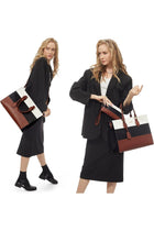 Laptop Tote Bag for Women, 15.6 Inch Work Bags, Waterproof Computer Bags with Clutch Purse, Large Capacity Messenger Bag for Teacher College Business Office