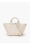 Solid Tote Bag With Detachable Strap