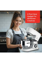 1000 W Stand Mixer with 4.5 L Steel Bowl and 6-Speed Control | SF 1362 SM