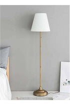 Simple Morden Three-Color Standing Floor Lamp With Led Bulb for Living Room Bedroom Office White/Gold