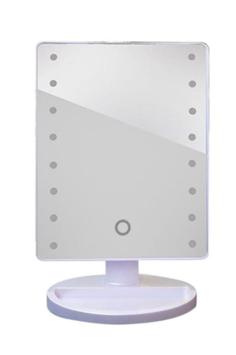 Touch Screen Dimmable Led Makeup Mirror White