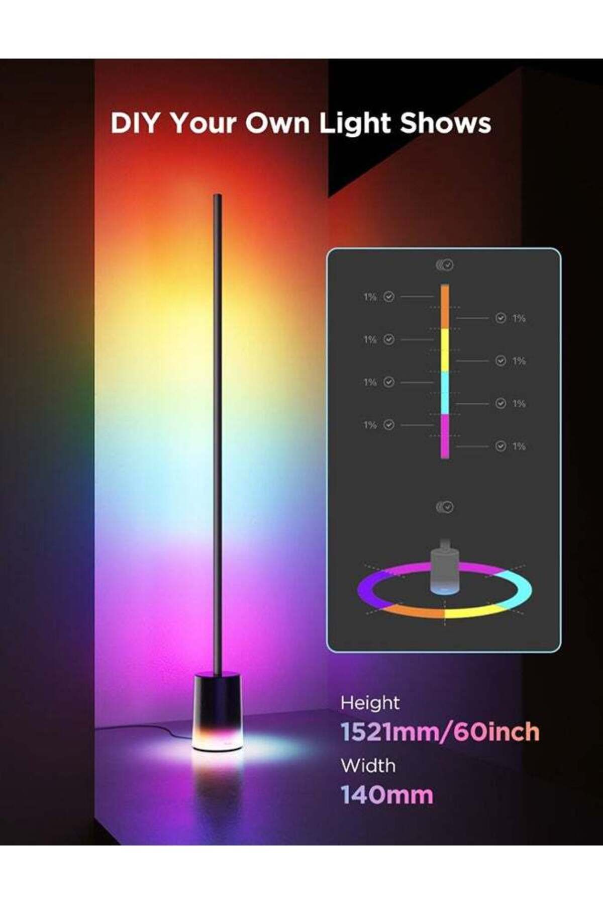 Floor Lamp 2 Multicolour