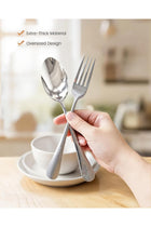 24-Piece Wheat Straw Dinner Set - Unbreakable & Reusable Plates Set Dinner, Includes 4x22.5cm, 4x20cm Plates, 4x15cm Bowls, 4 Cups, 4 Forks, 4 Spoons - Dishwasher & Microwave Safe