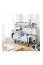 ADVANLUXE Stainless Steel Large Capacity 2 Layer Dish Drying Rack