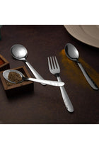 Miracle Stainless Steel Cutlery Set of 25, Elegant Cutlery Set for Dining Table, Mirror Polished