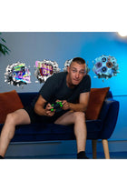 4PCS 3D Gaming Wall Stickers for Boys Bedrooms Walls,Video Joystick & Gamer Controller Gaming Peel Wall Decals,Teenagers Boy Bedroom Playroom,Sports Room Wall Decorations