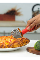 Stainless Steel Double Side Pizza Cutter DC1926 PP Handle