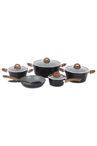 Chef Master 10 Piece Non stick Cookware Set With 5 Layer Granite
