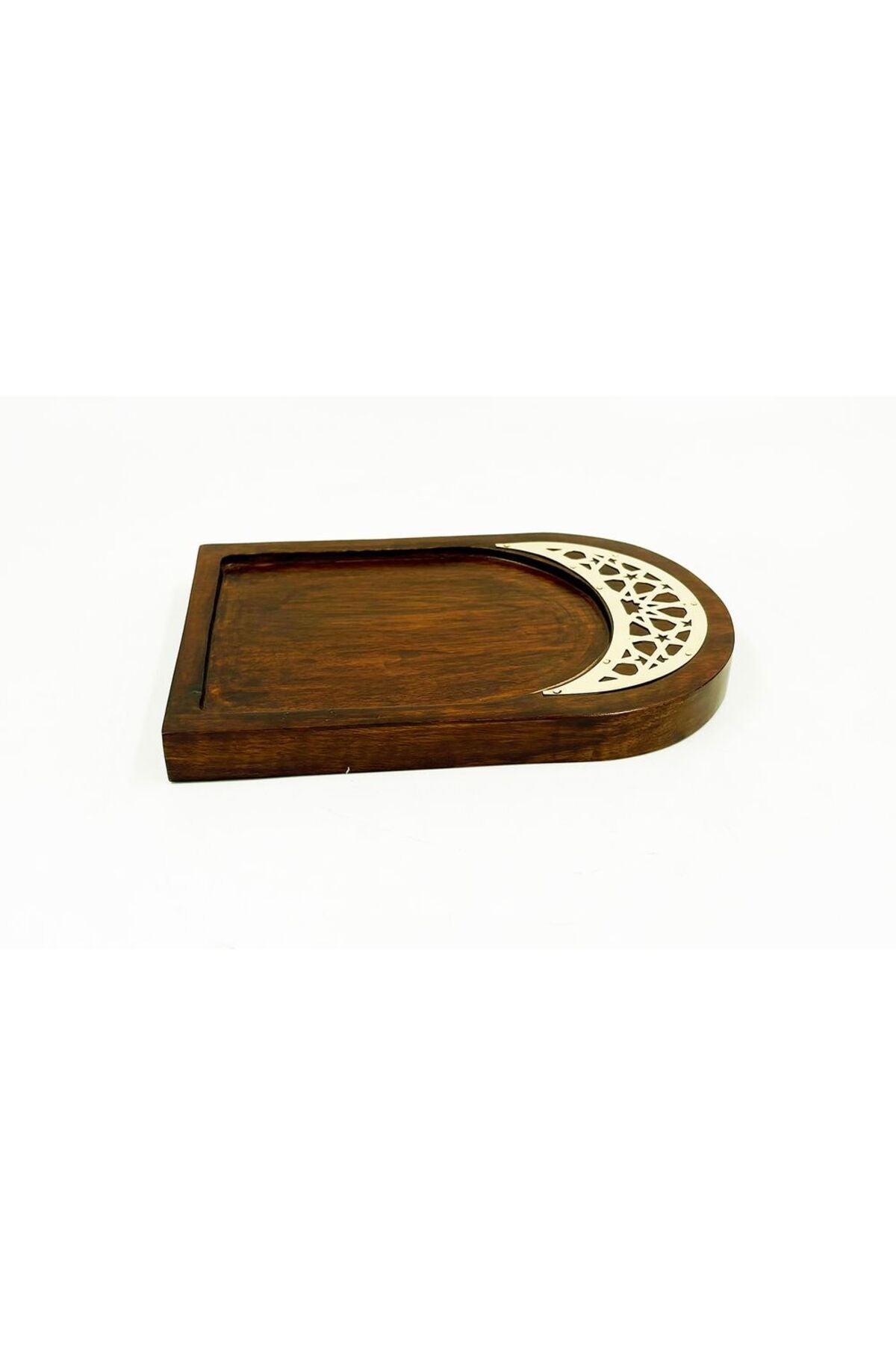 Suhour Decorative Tray Sml Gold/Brown 22X15X2Cm