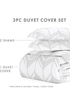 Duvet Cover Queen (Light Gray) - Experience Hotel-Like Comfort with Unparalleled Softness
