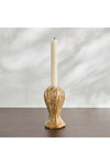 Dara Glazed Taper Candleholder - 13 cm