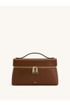 Thea Tote Elegant temperament box hand-held commuting fashionable handbag - Brown