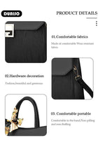 Women's Large-capacity Shoulder Bag, Fashion Elegant Handbag, Multi-pocket PU Leather Crossbody Bag