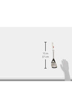 Stainless Steel Slotted Turner Silver/Black/White