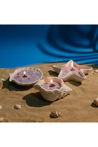 Pearled Candle Wax Sand With 20 Eco Wicks - Purple - 500g