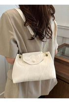 Women Cross Bags PU Leather Crossbody Bag, Ladies Large-Capacity Chain Shoulder Sling Bag