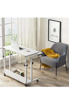 Bedside Computer Laptop Desk Desktop Computer Table with Keyboard Tray Desk Removable Lifting Gaming Study Desk
