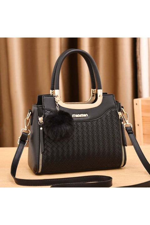 Fashion Handbag Faux Leather Crossbody Bag For Women Large Capacity Tote Bags with Back Pocket Top Handle Satchel Fashionable Travel Shoulder Bag For Ladies