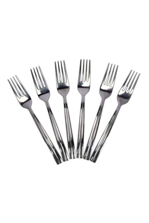 6-Piece Table Fork Silver