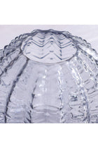 Mirabella Glass Vase 18X18X16 cm -Grey
