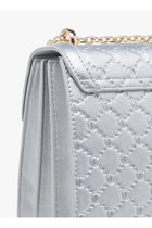 Womens Monogram Embossed Crossbody Bag With Magnetic Closure