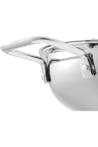 PLATINUM TRIPLY STAINLESS STEEL EXTRA DEEP KADAI/KADHAI WITH STAINLESS STEEL LID - 8 LITERS (32 CM), VTK032