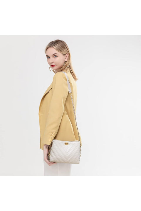 Small Crossbody Bags for Women, Lady Leather Shoulder Bag, Women’s Handbag, Purses Fashion Leather Lightweight Handbags Shoulder Bag, Adjustable Strap